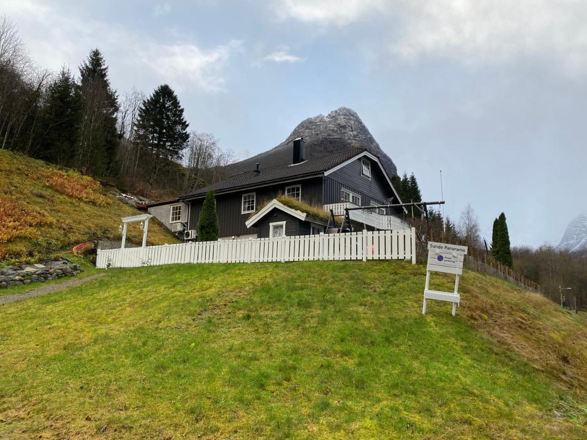 Ferienwohnung Sunde Panorama Olden Exterior foto